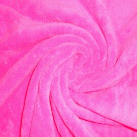 tissu éponge rose fuchsia la bouclette