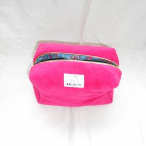 trousse rose fuchsia la bouclette